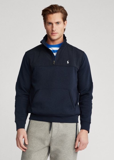 Pullover Polo Ralph Lauren Hombre Azul Marino - Hybrid Quarter-Zip - XVJGM1629